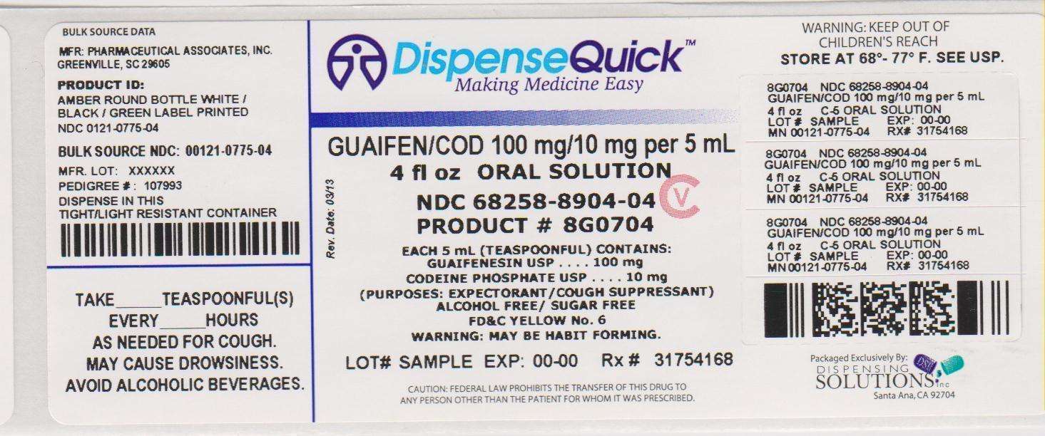 Guaifenesin and Codeine Phosphate